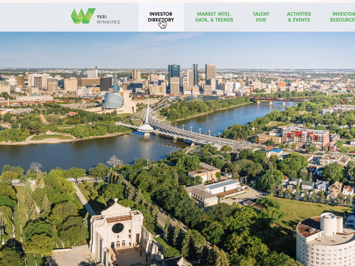 ​Introducing the new YES! Winnipeg Investor Portal  - 