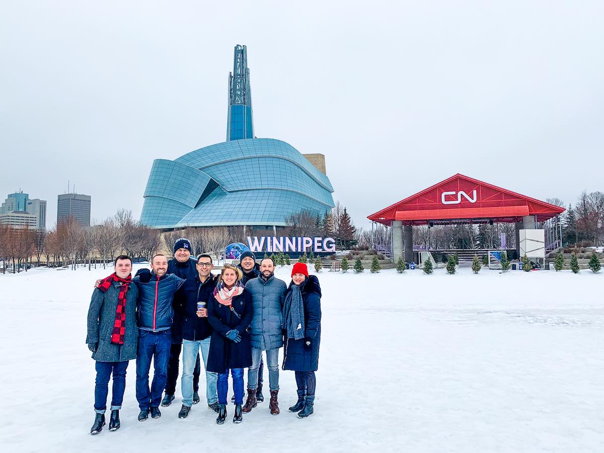 Making first impressions count   - 11 Global Affairs Canada (GAC) officers from seven different countries visited Winnipeg in March 2020. (Laurie McDougall)