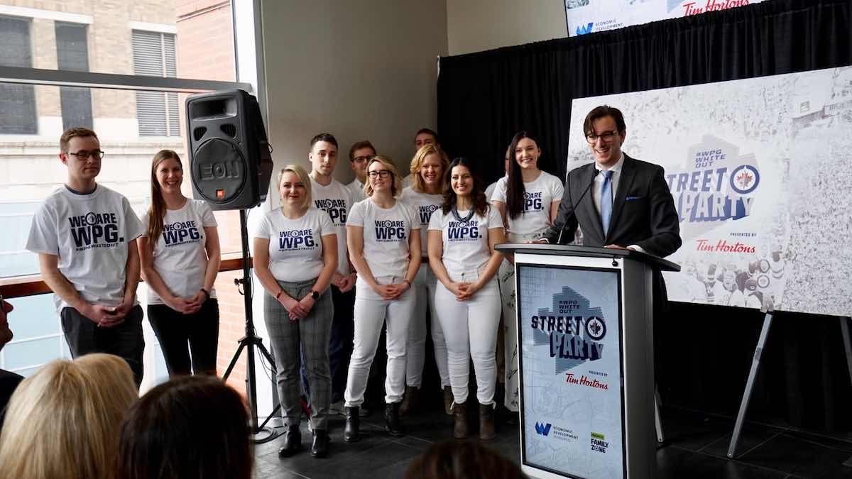 #WPGWhiteout Street Parties ready for takeoff
